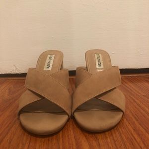 Steve Madden Crisscross Slide Sandals